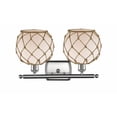 thumbnail image 2 of Innovations Lighting - Farmhouse Rope - 2 Light Bath Vanity In Industrial, 2 of 3