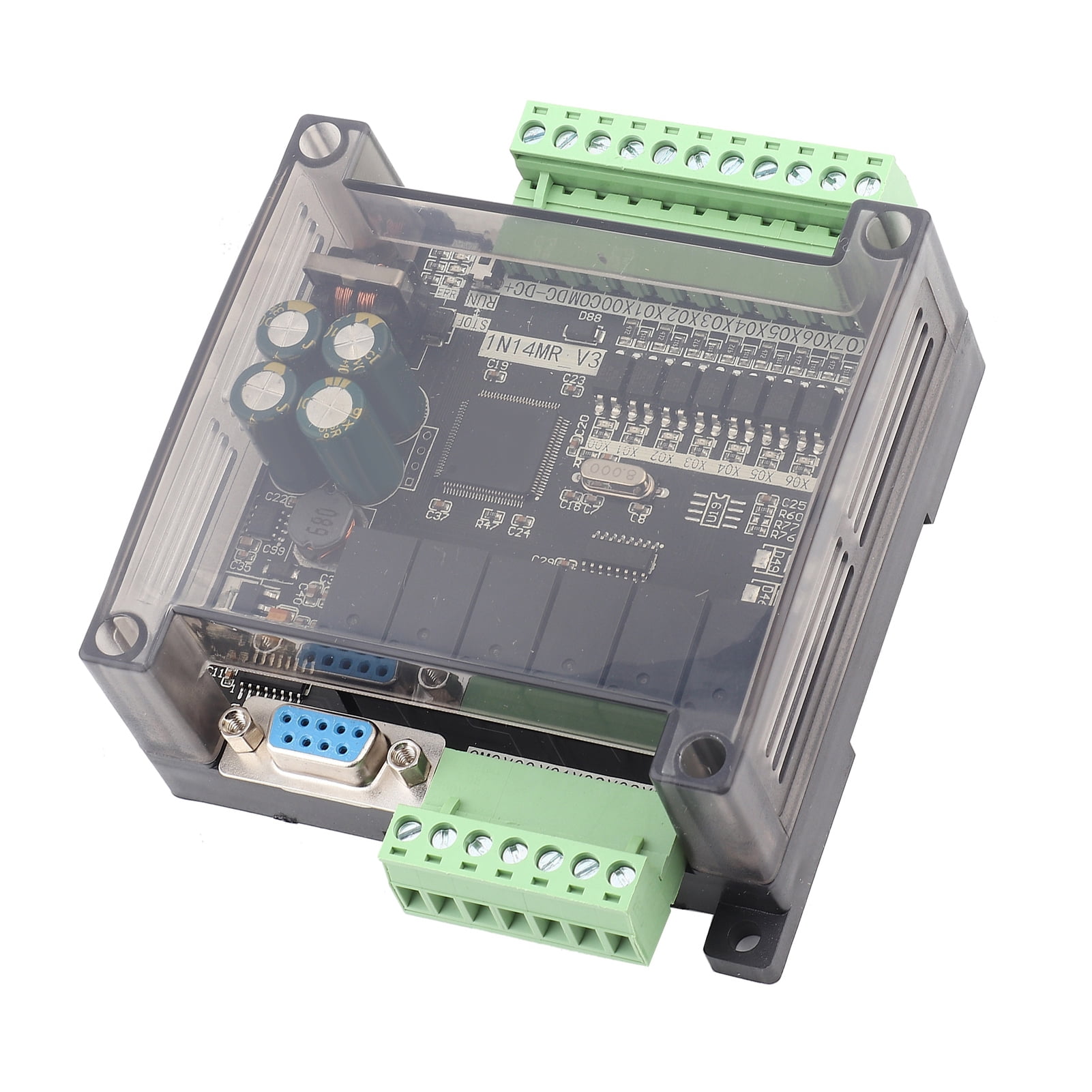 FX3U-14MR PLC Programmable Controller - 24V Industrial 8 Input 6 Output Simple Control Board