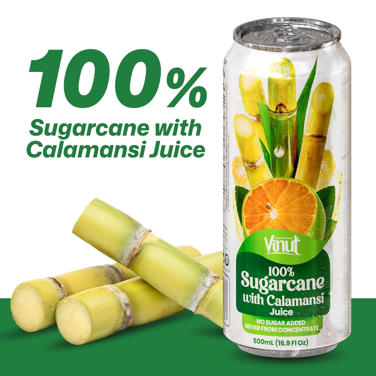 VINUT 16.9 fl oz 100% Sugarcane juice drink – Not from Concentrate