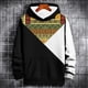 thumbnail image 3 of Nueva sudadera con capucha de otoño para hombre, sudadera con estampado de patchwork con patrón étnico 3D, sudadera de manga larga, sudadera con capucha de calle a la moda, tops de gran tamaño, 3 of 5