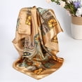 thumbnail image 2 of AWAYTR 35” Satin Large Square Head Scarves - 4PCS Silk Like Neck Scarf Hair Sleeping Wraps Satin Silk Scarfs for Women, 2 of 7