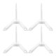 thumbnail image 5 of 4 soportes de plástico transparentes para figuras de acción, base flexible para figuras de acción de BB, juguetes y muñecas., 5 of 7