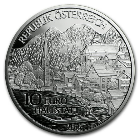 2016 Austria Proof Silver €10 Piece by Piece (Oberösterreich)
