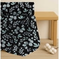 thumbnail image 4 of Soimoi Black Cotton Voile Fabric Flower Leaves Printed Fabric 1 Yard 42 Inch Wide, 4 of 7