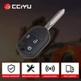 thumbnail image 2 of CCIYU X 1 Flip Key Fob with Key Blade 4 buttons Replacement for 2001-2016 for Ford for Crown Victoria for Edge for Escape Series with FCC CWTWB1U793D, 2 of 7