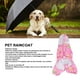 thumbnail image 3 of Chubasquero Reflectante para Mascotas Chaqueta de Lluvia para Mascotas Piernas Cubiertas Lindo Impermeable Amigable con la Piel Chubasquero con Capucha para Perros para ANGGREK  Otros, 3 of 8