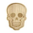 thumbnail image 2 of LNOGEUPG Natural Bamboo Tombstone Shaped Charcuterie Board, Food Grade Wooden Food Serving Platter Tray for Halloween Pastry Dessert Snack Party Spooky Home Table Decor, 2 of 6