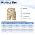 thumbnail image 4 of Cauagu Paw In Groovy Style Print Swim Trunks for Men,Youth Boys Swim Shorts Compression Liner Beach Shorts Boys' Swimming Shorts 7-20 Years Bathing Suit-Small, 4 of 7