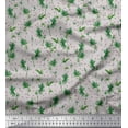 thumbnail image 1 of Soimoi Cotton Poplin Fabric Leaf Leaves Print Fabric by The Yard 42 Inch Wide, 1 of 3