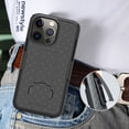 thumbnail image 6 of Compatible for Apple iPhone 13 Pro Max Case with Tempered Glass Screen Protector Belt Clip Holster Protection Phone Cover [Black], 6 of 6