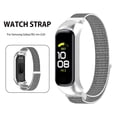 thumbnail image 3 of Correa pulsera ajustable con banda nailon para Galaxy Fit2 SM-R220 () blanca, 3 of 9