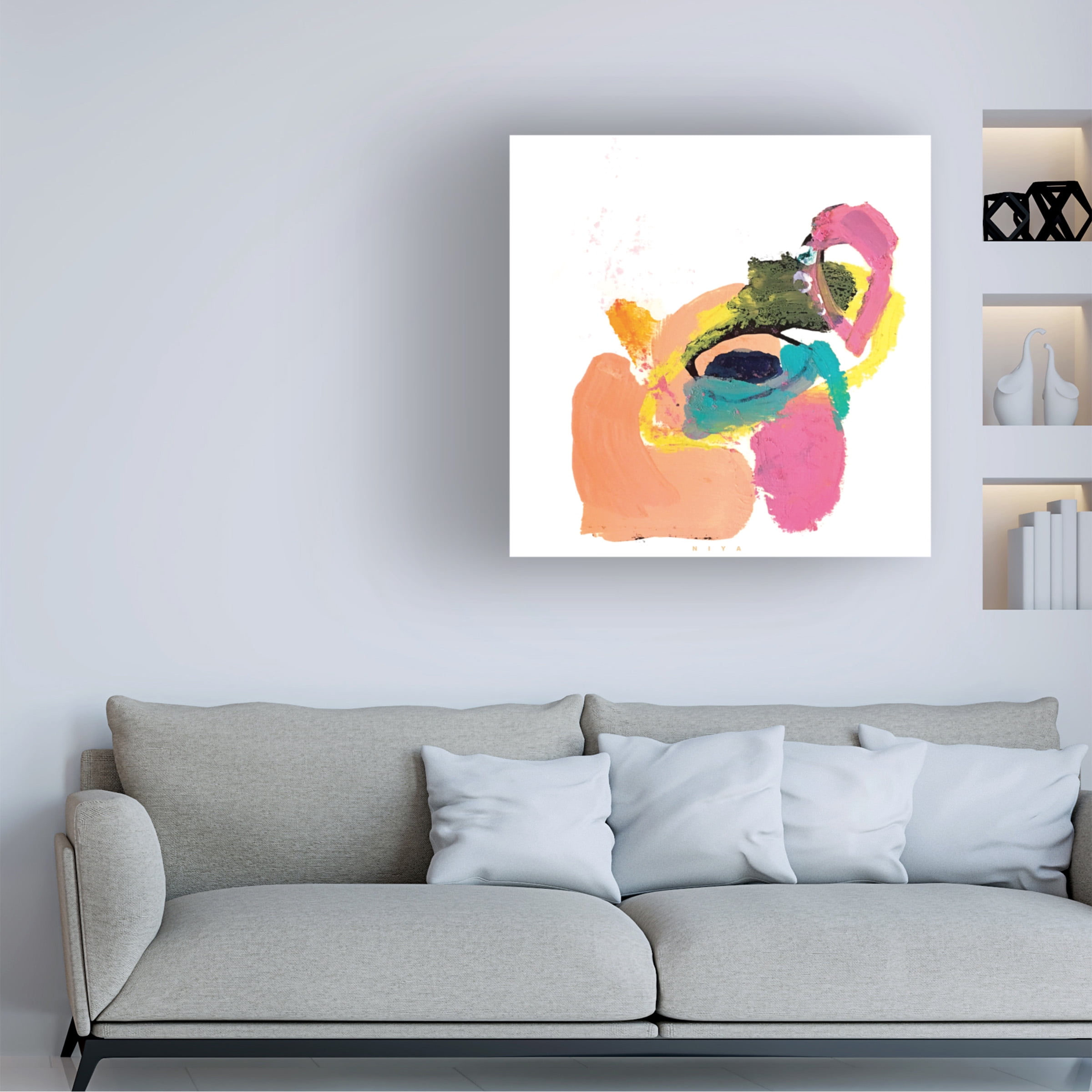 Niya Christine 'Bounce' Canvas Art