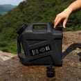 thumbnail image 4 of Yucurem 3.2 Gallon Camping Water Jug, Portable Water Containers with Spigot, Leak-Proof Emergency Water Storage for Outdoor Camping Hiking (Black), 4 of 8