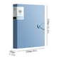 thumbnail image 3 of Xihbxyly Carpeta Transparente A4, 80 Páginas, Inserto de Plástico Resistente, Ideal para Certificados, Informes y Fotos, Almacenamiento Multifuncional, Uso En Oficina y Escuela, Grosor de 1 Mm, 21 X, 3 of 7