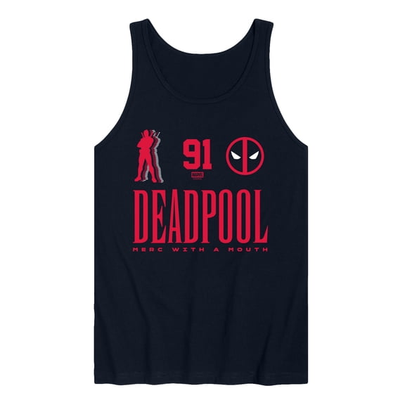 Deadpool - Deadpool Jersey - Men's Sleeveless Graphic Tank