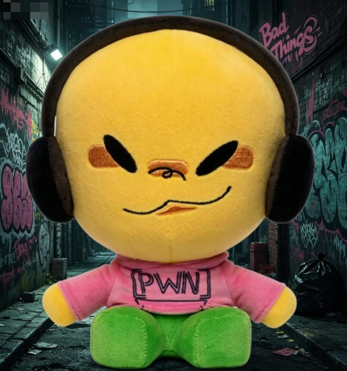 9.8In Andrew Plush Toy Game Bad Things PWN Stuffed Doll