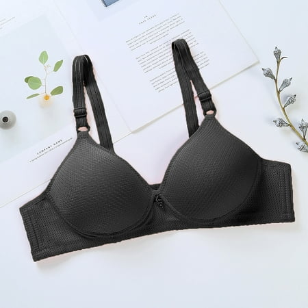 

Womens Underwear 2190 New Womens Adjustable Full Cup No Steel Ring Cotton Breathable Underwear