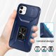 thumbnail image 3 of Funda para GANGXUN iPhone 11 - Soporte metálico, Función magnética, Azul, 3 of 5