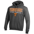 thumbnail image 2 of Men's Champion Gray Tennessee Volunteers Football Stack Pullover Hoodie, 2 of 3