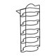 thumbnail image 1 of Estante extensible para encimera, escurreplatos, de metal resistente y multifuncional Negro de 5 capas, 1 of 9
