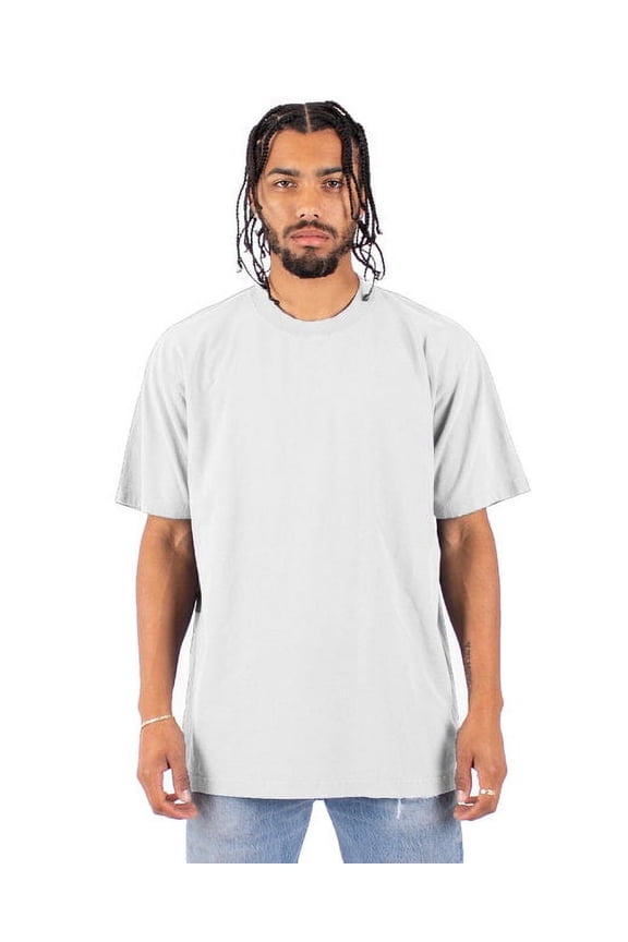 Drop Ship Garment-Dyed Crewneck T-Shirt 5XL White
