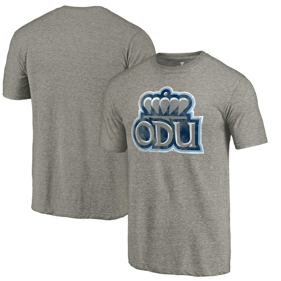 Men's Gray Old Dominion Monarchs Classic Primary Tri-Blend T-Shirt