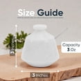thumbnail image 7 of Elborse Marble Salt Cellar With Lid & Spoon White 3" inches Salt Box, Salt Bowl, Sugar Container for Kitchen Countertop, Salt & Spice Holder, Ideal For Gift, 7 of 7