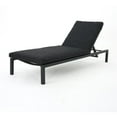 thumbnail image 2 of Noble House Navan Lounge en Aluminium Gris Foncé avec Coussin Gris Foncé, 2 of 43