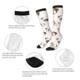 thumbnail image 6 of Lsque Bulldog Face Printed Crew Socks Men's Women's LightWeight Thin Casual Calf Socks ,Knee High Socks,Cotton Socks, 6 of 9