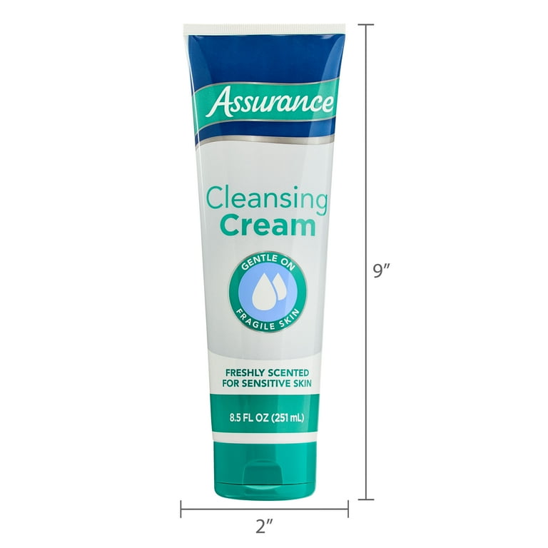 Assurance Cleansing Cream, 8.5 fl oz Gentle Sensitive Skin Freshly