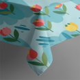 thumbnail image 3 of Pioneer Flower Floral Print Pattern Rectangle Tablecloth 60"x84", Waterproof Polyester Table Cloth, Wipeable Spillproof for Dining Camping Indoor Outdoor, 3 of 5