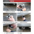 thumbnail image 4 of Échappement de Voiture Rond en Acier Inoxydable, 4 of 5