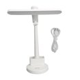 thumbnail image 1 of Lámpara de mesa LED ABS rotación de 360 ​​grados plegable USB cuidado de los ojos lámpara de lectura regulable con portalápices para dormitorio oficina dormitorio estudio de trabajo, 1 of 10