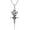 Style 2, variant on Cross Sword Necklace 925 Sterling Silver Moon Phase Snake Celtic Knot Cross Sword Jewelry for Women Men