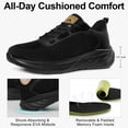 thumbnail image 4 of Ecetana Women's Walking Shoes Lightweight Sneakers Breathable Mesh Running Shoes, 4 of 9