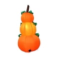thumbnail image 3 of 3.9FT Halloween Inflatables Pumpkin Outdoor Decorations LEDs Blow Up Inflatables 3 Inflatable Pumpkins for Halloween Party Yard Lawn Garden Decor, 3 of 4