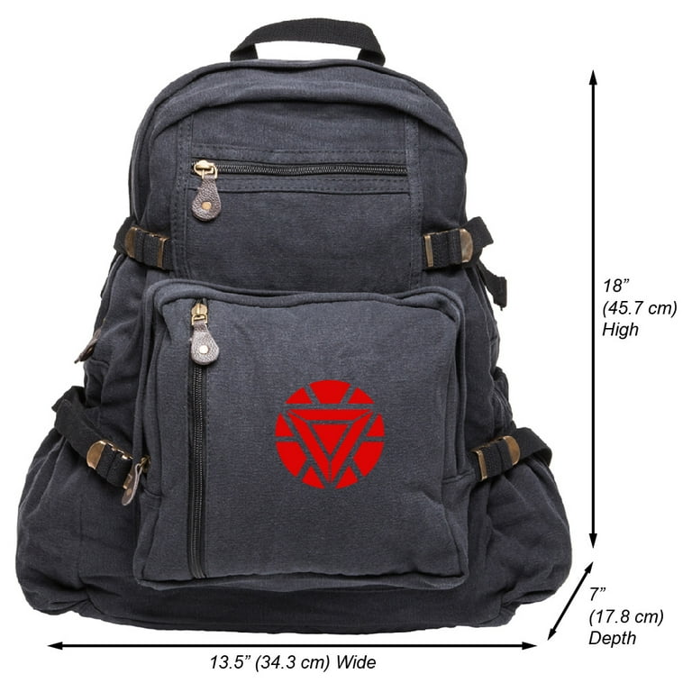 Iron man laptop backpack hot sale