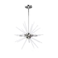 thumbnail image 1 of Pendentif Incandescent 6 Lumières&44; Chrome Poli, 1 of 1
