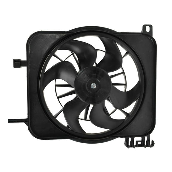 TRQ Radiator AC A/C Cooling Fan Assembly for 95-03 Cavalier Sunfire RFA83261 Fits select: 1995-2003 CHEVROLET CAVALIER, 1995-2003 PONTIAC SUNFIRE
