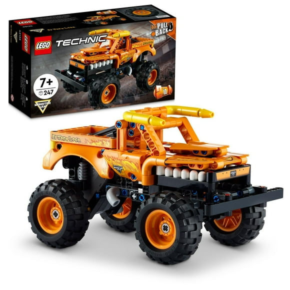 LEGO Technic Monster Jam El Toro Loco 42135 Model Toy Building Kit (247 Pieces)