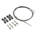 thumbnail image 4 of segolike Metal Trailer Tow Hook Chain Tow Hook Trailer Chain Set RC Car for 1:10 RC Car Black, 4 of 6