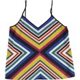 thumbnail image 1 of bar III Camiseta sin mangas a rayas para mujer, multicolor, mediana, 1 of 2
