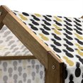 thumbnail image 5 of Yellow and Black Pet House, Exotic Getaway Themed Illustration Fresh Summer Season Food, Outdoor & Indoor Portable Dog Kennel with Pillow and Cover, 5 Sizes, Earth Yellow and Black, by Ambesonne, 5 of 5