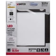 thumbnail image 6 of Satco 21516 - 18.5W/LED/9''FLUSH/30K/SQ/BRZ S21516 Indoor Ceiling LED Fixture, 6 of 7