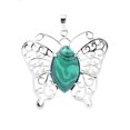 thumbnail image 1 of Pendentifs Forme d'Il de Cheval Pierre Naturelle Quartz pour Femmes Collier Bijoux, 1 of 6