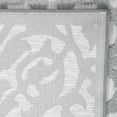 thumbnail image 2 of My Texas House Lady Bird 1'11" X 15' Runner Harbor Blue Damask Outdoor Rug, 2 of 6