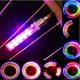 thumbnail image 3 of Interruptor de luz de rueda de bicicleta de 5 LED, luz trasera de rueda caliente, luz de válvula de bicicleta, luz de boquilla de gas de bicicleta de montaña con mosca muerta, 3 of 4