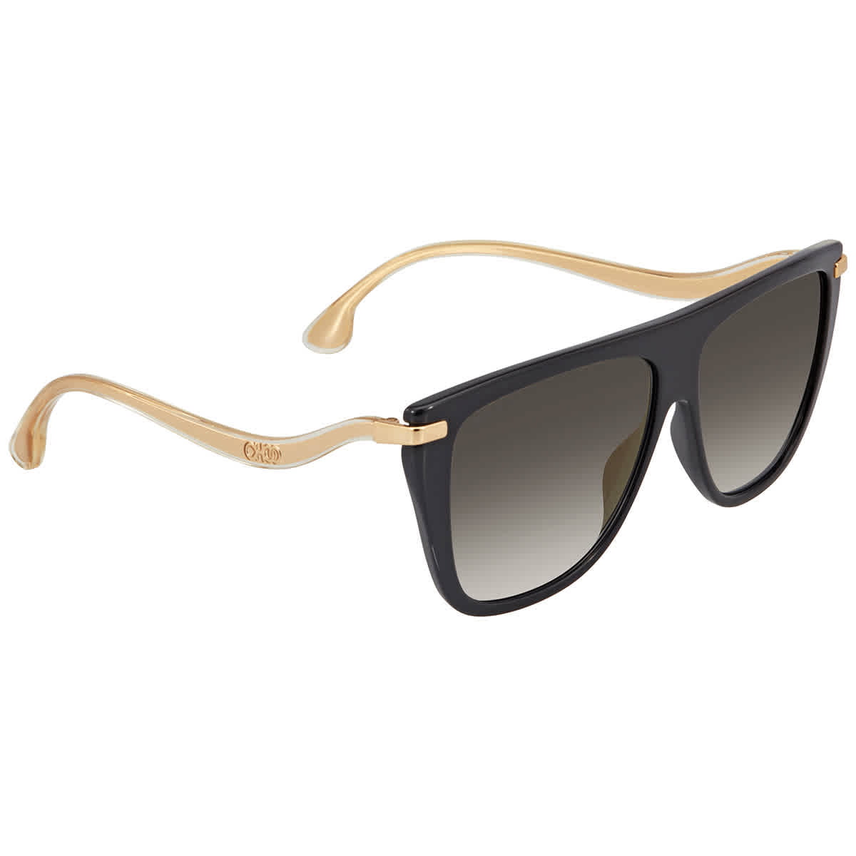 Tommy Hilfiger Th 1765/s Square Sunglasses in Nero Nude Womens Sunglasses Tommy Hilfiger Sunglasses Black 