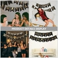 thumbnail image 6 of FOMIYES Festival Decorations 1Set Paper New Year Themed Hanging Decor Rectangular Black, 6 of 8