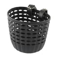 thumbnail image 2 of Cesta delantera Zulema para bicicleta para niños gris con correas ajustables de PU, 2 of 8